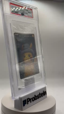 Pokemon Pikachu with Grey Felt hat Van Gogh 085 Graded Sealed Promo PSA 10 - Image 2