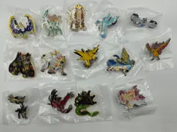 Pokemon TCG 14 Legendary Pokemon Enamel Pin Lot Articuno Zapdos Moltres Zygarde - Image 1