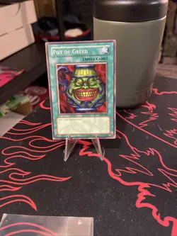 Yu-Gi-Oh! Pot of Greed SD4-EN018 1st Edition - Image 1
