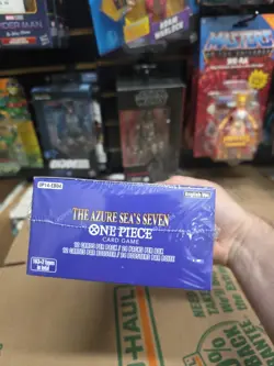One Piece The Azure Sea’s Seven TCG OP14-EB04 English Booster Box New Sealed - Image 2