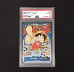 2024 One Piece ENG CS Event Pack Monkey D. Luffy P-033 Championship 2023 PSA 10 - Image 3