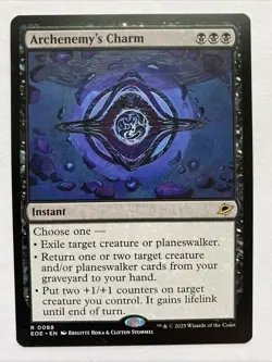 Archenemy's Charm - Edge of Eternities (EOE) MTG NM - Image 1