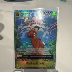 Monkey.D.Luffy (TR) OP07-109 - NM [Foil] TCG One Piece treasure rare egghead - Image 1