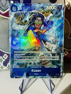 OP12-043 Kuzan R Alt Art One Piece Legacy of the Master English Near Mint - Image 1