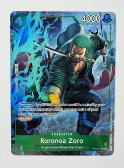 Roronoa Zoro PRB02-006 R Alt Art Holo - One Piece PRB-02 The Best Vol. 2 English - Image 1