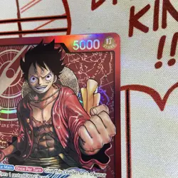 Monkey.D.Luffy Leader Foil Pre-Errata - LP - One Piece TCG - ST01-001 - English - Image 4