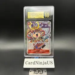 CGC 10 PRISTINE Tony Tony Chopper Parallel ST01-006 C 25th Edition ONE PIECE 199 - Image 1