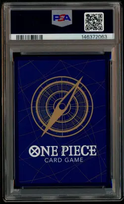 2025 One Piece OP11 Japanese Manga Alternate Art #118 Monkey D. Luffy PSA 10 - Image 3