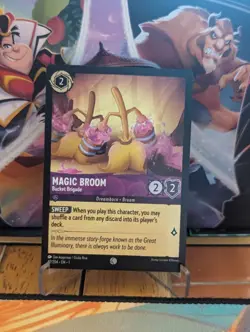 Disney Lorcana Magic Broom - Bucket Brigade 47/204 Common NM TCG - Image 1
