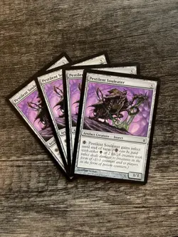 MTG 4x Pestilent Souleater x4 LP New Phyrexia - Image 1