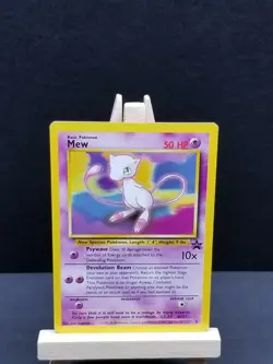 Mew # 8 WOTC Black Star Promo Pokemon Card 1999 NM-MINT - Image 1