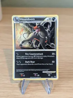 Houndoom Holo Rare Undaunted 5/90 Pokemon Card LP - Image 1