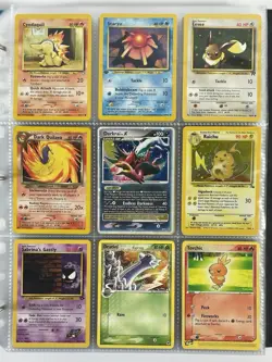 Pokemon Card Collection VTG Binder Holo Rare 1st E-Reader WoTC Darkrai X Raichu - Image 1