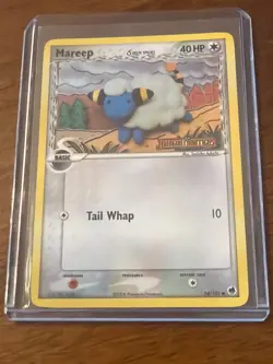 Mareep Pokemon Card Dragon Frontiers Stamp 54/101 Holo LP - Image 1