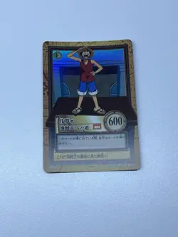 BANDAI One Piece Hyper Battle C255 LUFFY HOLO FOIL SCARCE EARLY CARD VINTAGE - Image 1