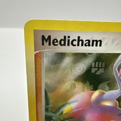 Pokemon Card - Medicham Hidden Legends 10/101 Reverse Holo Rare DMG - Image 2