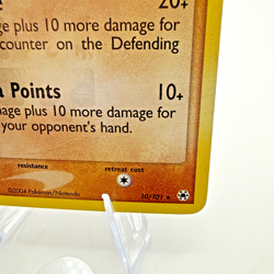 Pokemon Card - Medicham Hidden Legends 10/101 Reverse Holo Rare DMG - Image 5