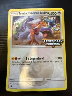 Tornadus, Thundurus & Landorus Jumbo Cards Holo 2018 Legendary Pokemon - Image 1