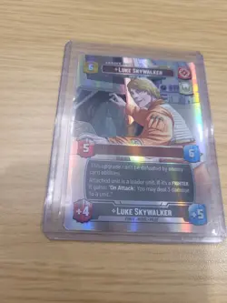 Star Wars Unlimited Showcase Card #1008 ~ Luke Skywalker Hero Of Yavin - Image 2