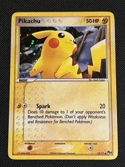 Pikachu 13/17 - POP Series 4 - Holo - Common Pokemon Card - LP- - Image 2