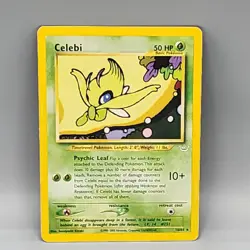 Celebi 16/64 Rare - Neo Revelation Pokemon Card - LP - NM - Image 1