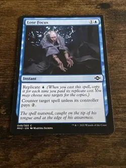 Magic the Gathering MTG Lose Focus (49) Modern Horizons 2 B10487* - Image 1
