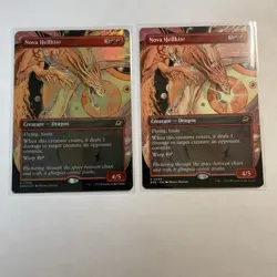 x2 Nova Hellkite EOE Edge of Eternities MTG 309 Foil & Regular - Image 1