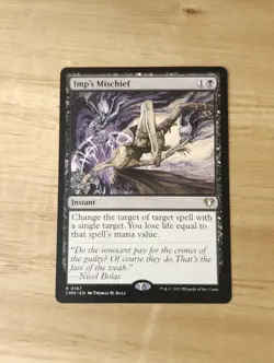 Imp's Mischief - Magic: The Gathering Commander Masters Set #167 - Image 1