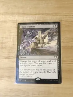 Imp's Mischief - Magic: The Gathering Commander Masters Set #167 - Image 2