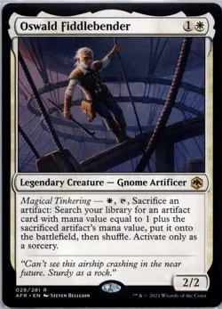 Oswald Fiddlebender R Adventures in the Forgotten Realms 28 NM - Image 1