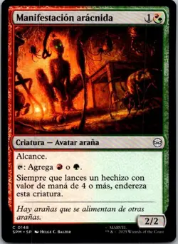 Magic the Gathering MTG Spider-Man: Manifestation (spanish) - Image 1