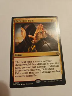 Deflecting Palm NM Commander: Murders at Karlov Manor 0205 MTG Regular - Image 1