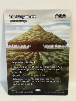 The Banyan Tree - The Great Henge(Borderless) - TLE 0041 - Magic: The Gathering - Image 1
