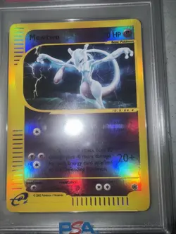 Pokemon MEWTWO 56/165 Reverse Holo (2002 Expedition) PSA 8 - Image 4