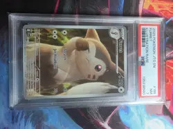 2025 POKEMON JTG EN-JOURNEY TOGETHER ILLUSTRATION RARE 168/159 FURRET - PSA 7 - Image 1