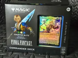 Magic the Gathering Final Fantasy X Commander Deck Counter Blitz Tidus Sealed - Image 1