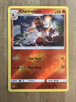 Charmeleon 19/147 Sun & Moon Burning Shadows REVERSE HOLO NM Pokemon - Image 1