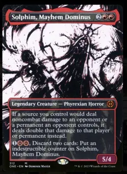 Solphim, Mayhem Dominus (Showcase) Phyrexia: All Will Be One Regular - Image 1