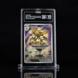 2025 POKEMON MEGA EVOLUTION POKEMON CENTER ETB PROMO #009 ALAKAZAM TAG 10 💎 - Image 1