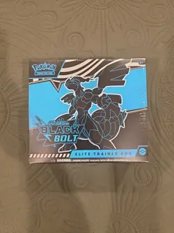 Pokemon TCG: Scarlet & Violet - Black Bolt Elite Trainer ETB Box | SEALED | NEW - Image 1