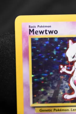 Mewtwo 010/102 MP Base Set Holo Unlimited Pokemon TCG - Image 5