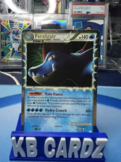 Pokemon Feraligatr Prime 108/123 Heartgold & Soulsilver Holo Stage 2 140 HP - Image 1