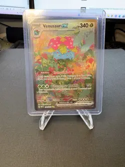 Pokemon Venusaur ex 198/165 SV 151 Special Illustration Rare Holo 2023 English - Image 1