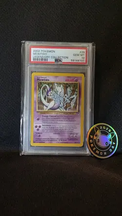 2002 Mewtwo #29 – Legendary Collection – PSA 10 GEM MT – Mint Slab – Pokemon TCG - Image 1