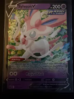 SYLVEON V SWSH202 HOLO P SWORD & SHIELD PROMO POKEMON NM/M - Image 1