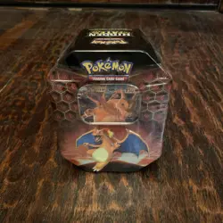 Pokemon TCG Hidden Fates Tin Charizard GX Factory Sealed - Image 1