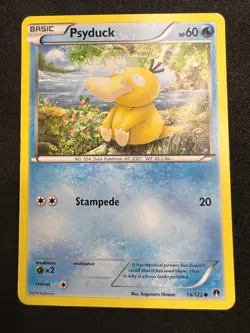Psyduck 16/122 Common BREAKpoint Pokemon 2016 - Image 1