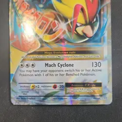 M Pidgeot EX 65/108 Evolutions Ultra Rare Holo 220 HP Mega (English) Pokemon - Image 3