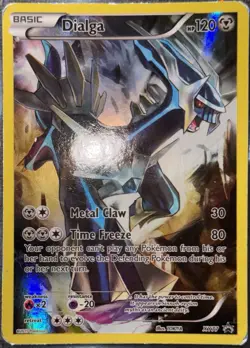 Pokemon TCG • Dialga XY77 - XY Promos • Full Art • HP-Damaged (Read Description) - Image 4