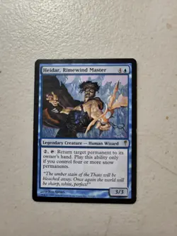 Heidar, Rimewind Master [Coldsnap] Magic MTG LP Free Shipping - Image 1